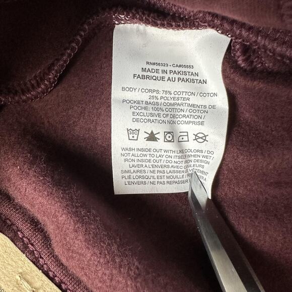 Nike ACG Therma-FIT Pants Mens Medium Maroon Repel Loose Fit Tapered FV8650-652 - Picture 12 of 15